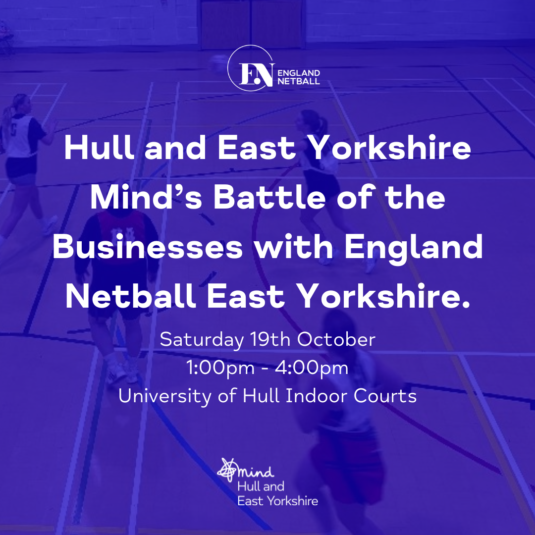 Join the Battle of the Businesses: Netball Tournament with England Netball East Yorkshire